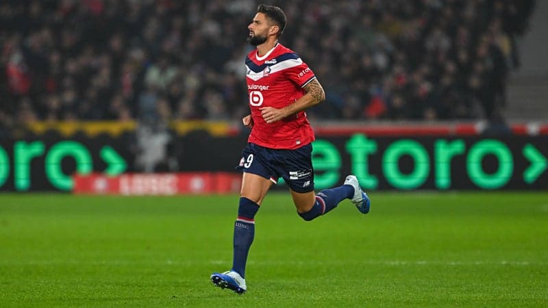 Lille-Lens: "Si tu veux durer, il faut faire le taf", les secrets de longévité de Giroud à plus de 40 ans