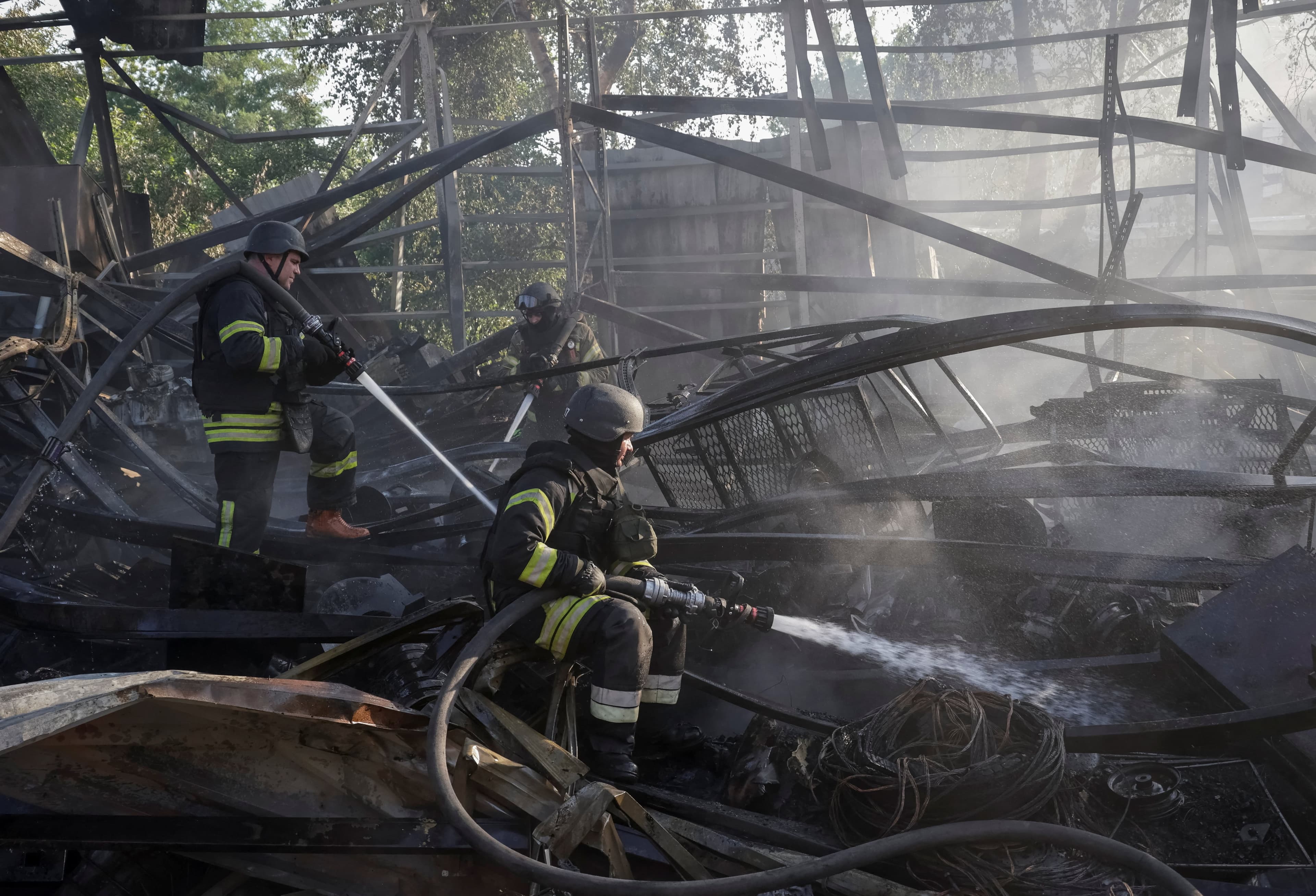 Mise sous pression par l'Ukraine, la Russie riposte par une attaque massive contre Kiev