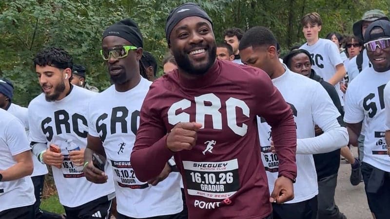 "On veut inspirer les gens", on a participé au Sheguey Running Club de Gradur avec coach Naza et 200 runners