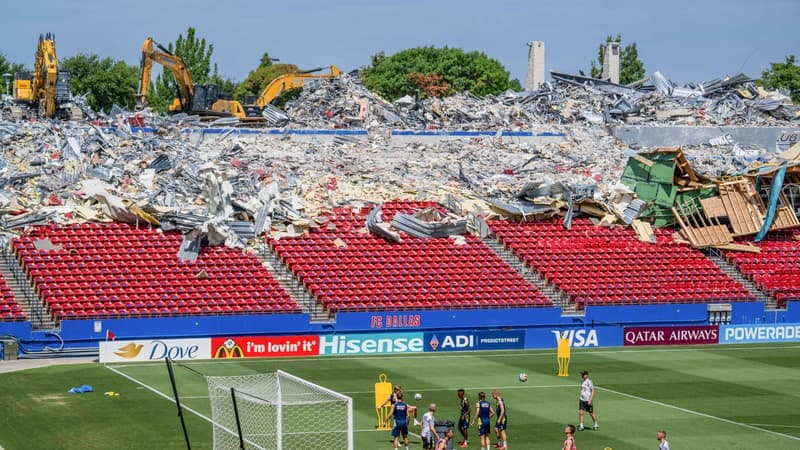 Coupe du monde 2026: les images impressionnantes du stade d'entraînement de la Suède... en pleine destruction
