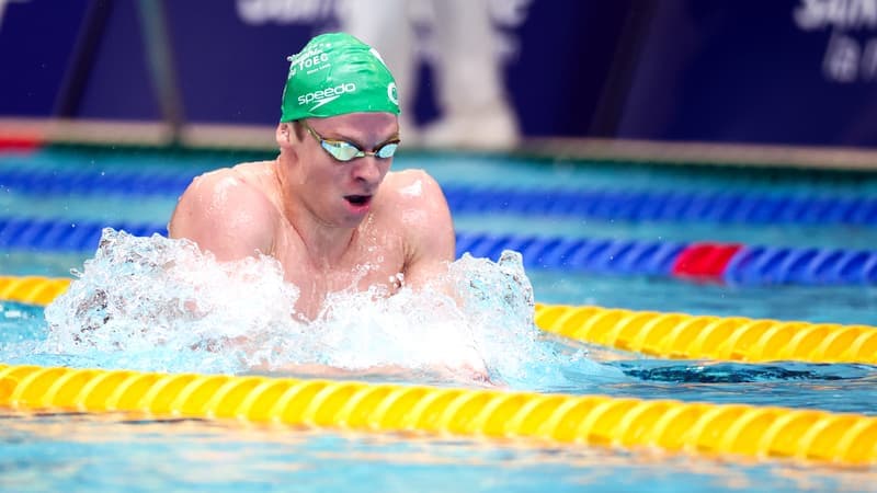 Natation: "A priori ça devrait aller", le DTN se veut rassurant après le forfait de Léon Marchand pour la fin des championnats de France