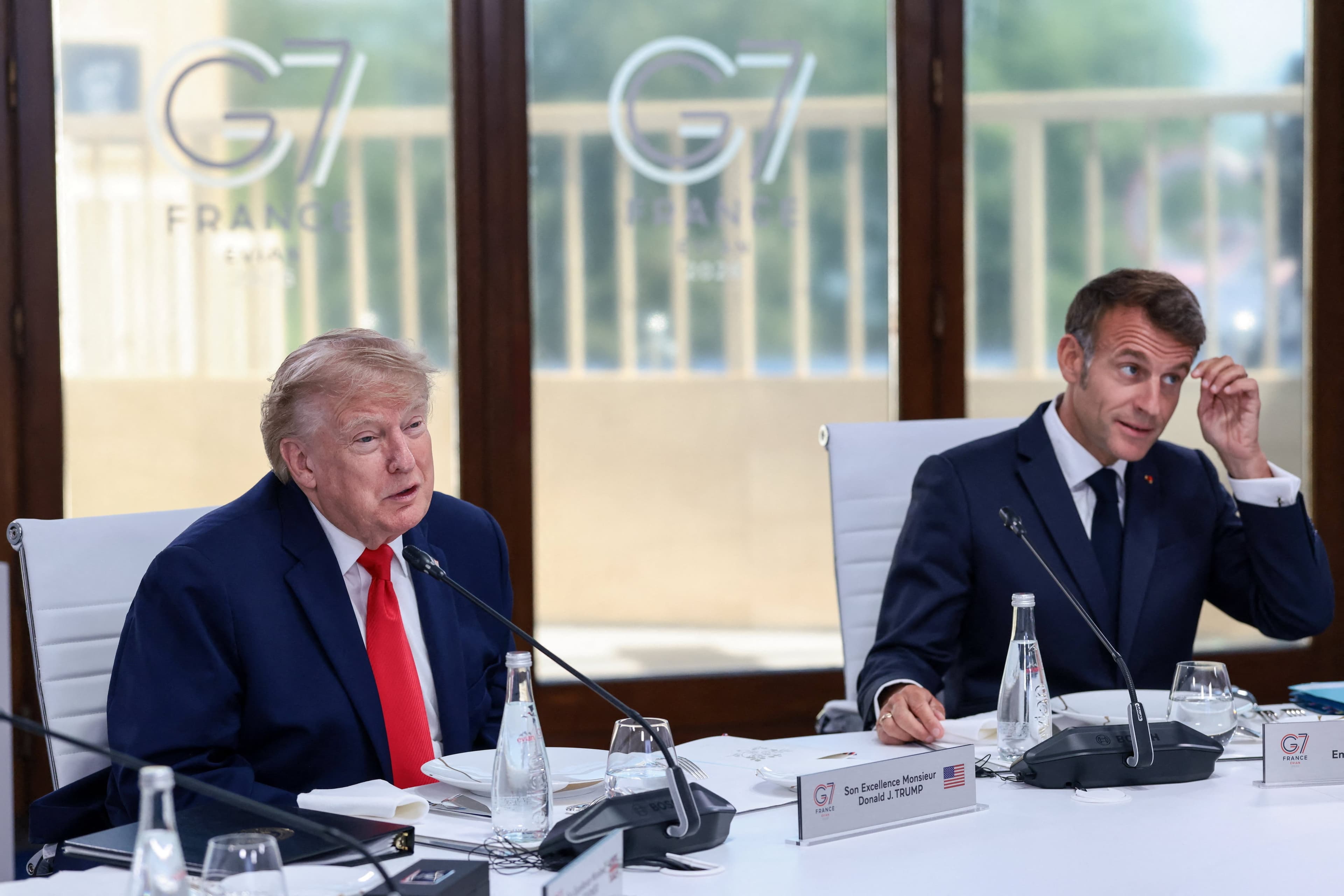 EN DIRECT. Donald Trump assure que l'Iran ne possédera jamais d'arme nucléaire