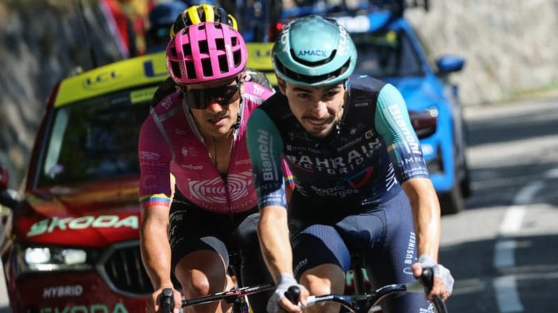 Tour de France 2026: "J'étais énervé contre lui", pourquoi Carapaz est très remonté contre Lenny Martinez