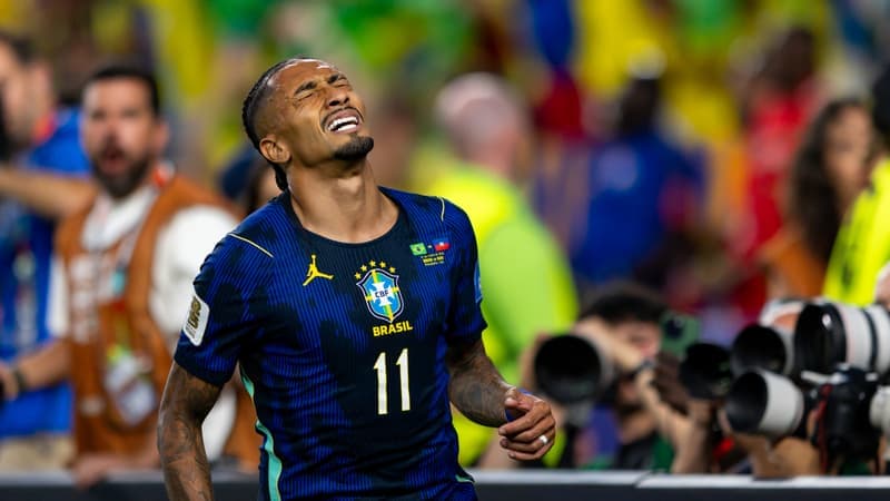 Coupe du monde 2026: "Traitement intensif" Blessé à une cuisse, Raphinha très probablement forfait pour le prochain match