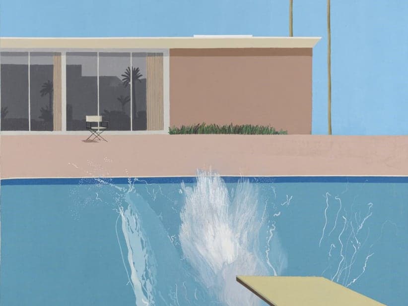 La vérité sur le travail se cache dans cette piscine de David Hockney