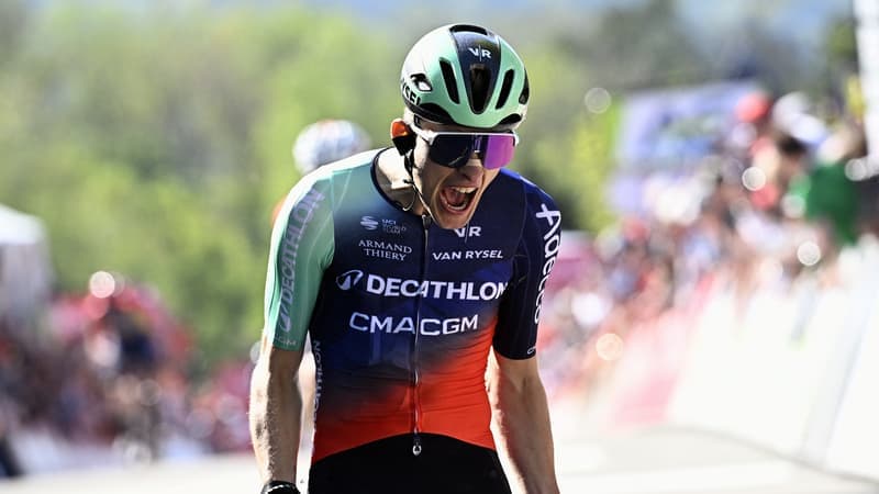 Tour de France: "je le lui ai dit", le patron de CMA CGM veut que Seixas vise la victoire dès cette année