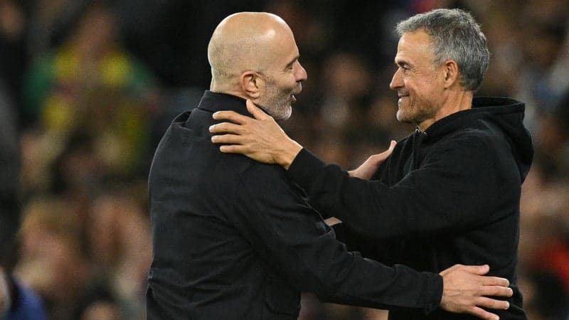 "On n'est pas loin d'eux": Maresca persuadé d'être proche du niveau du PSG malgré la défaite de Manchester City