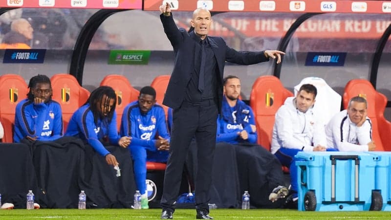 Belgique-France: l'effet Zidane se poursuit pour les Bleus avec un nouvelle belle audience télé