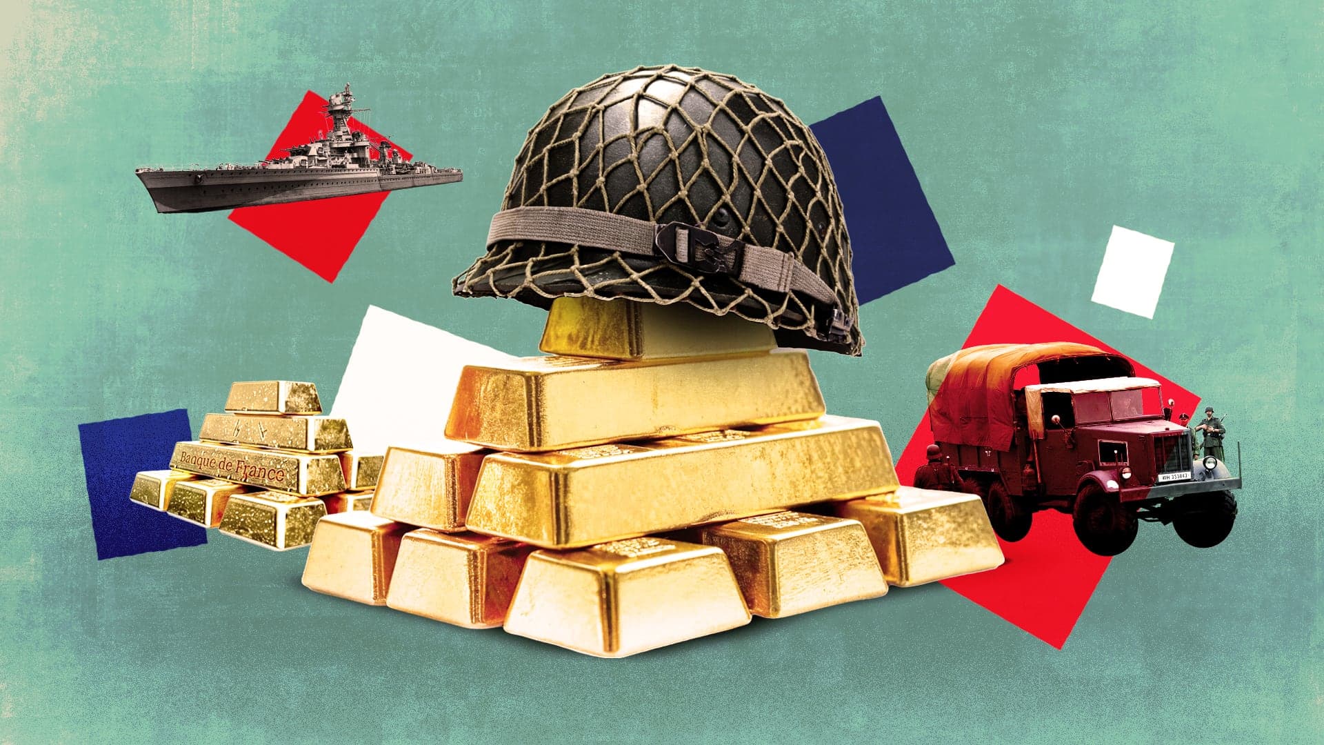Dans l'enfer des bombes et de la paperasse : quand la France sauva son or des nazis