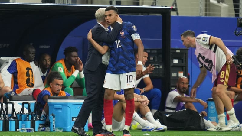France-Angleterre: "Nous aurions dû t’offrir une meilleure fin mais nous avons échoué", le message émouvant de Mbappé pour la dernière de Deschamps