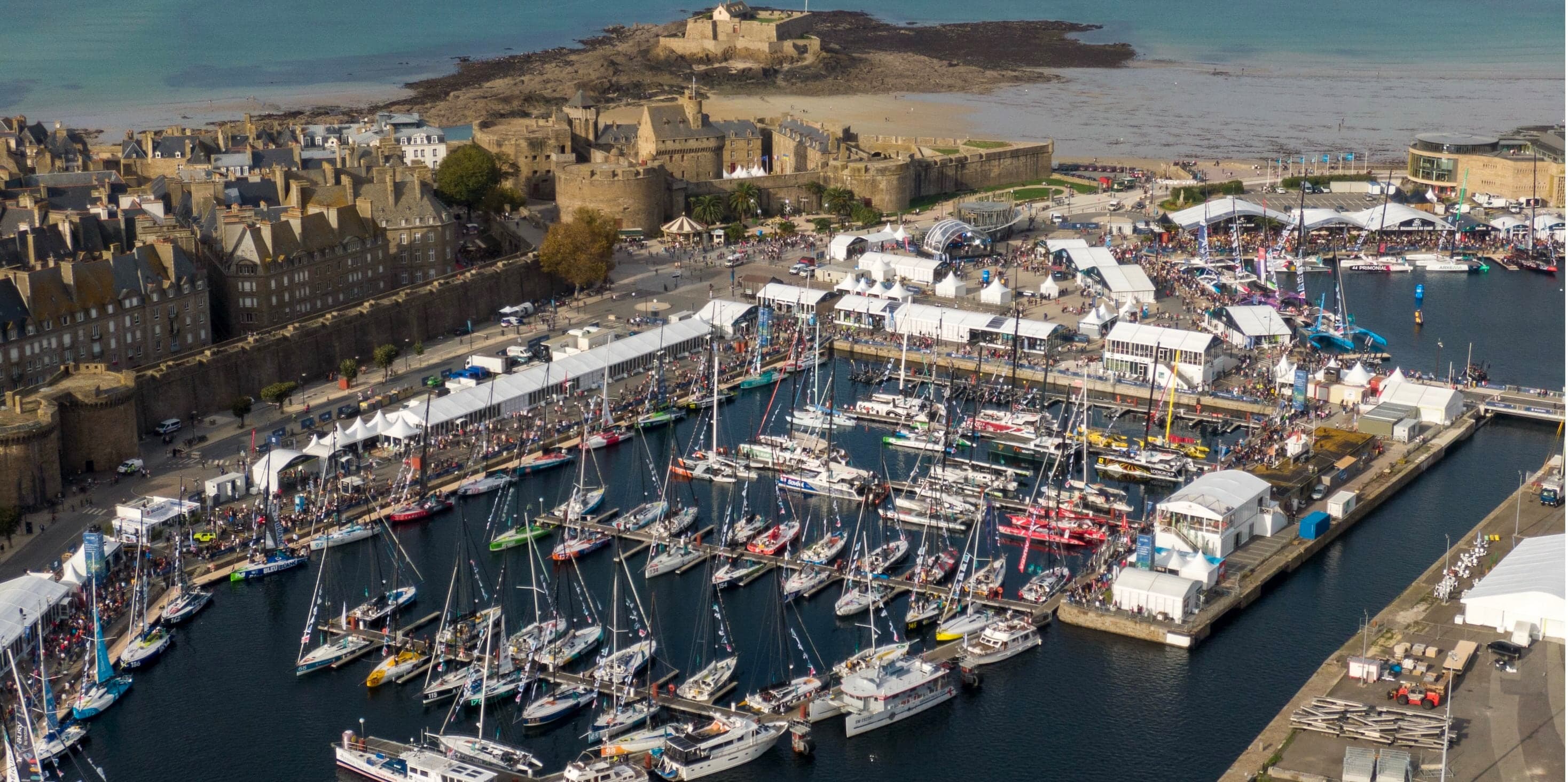 A Saint-Malo, la Route du Rhum côté terre