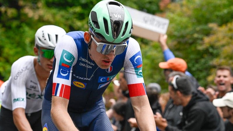 Championnats du monde de cyclisme: "Un échec", "une honte", le dépit de Paul Seixas après sa 15e place sur la course en ligne