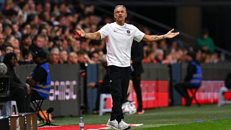 Rennes-PSG: "Tu dois sortir de ta zone de confort", le message de Luis Enrique à Dembélé et Kvaratskhelia