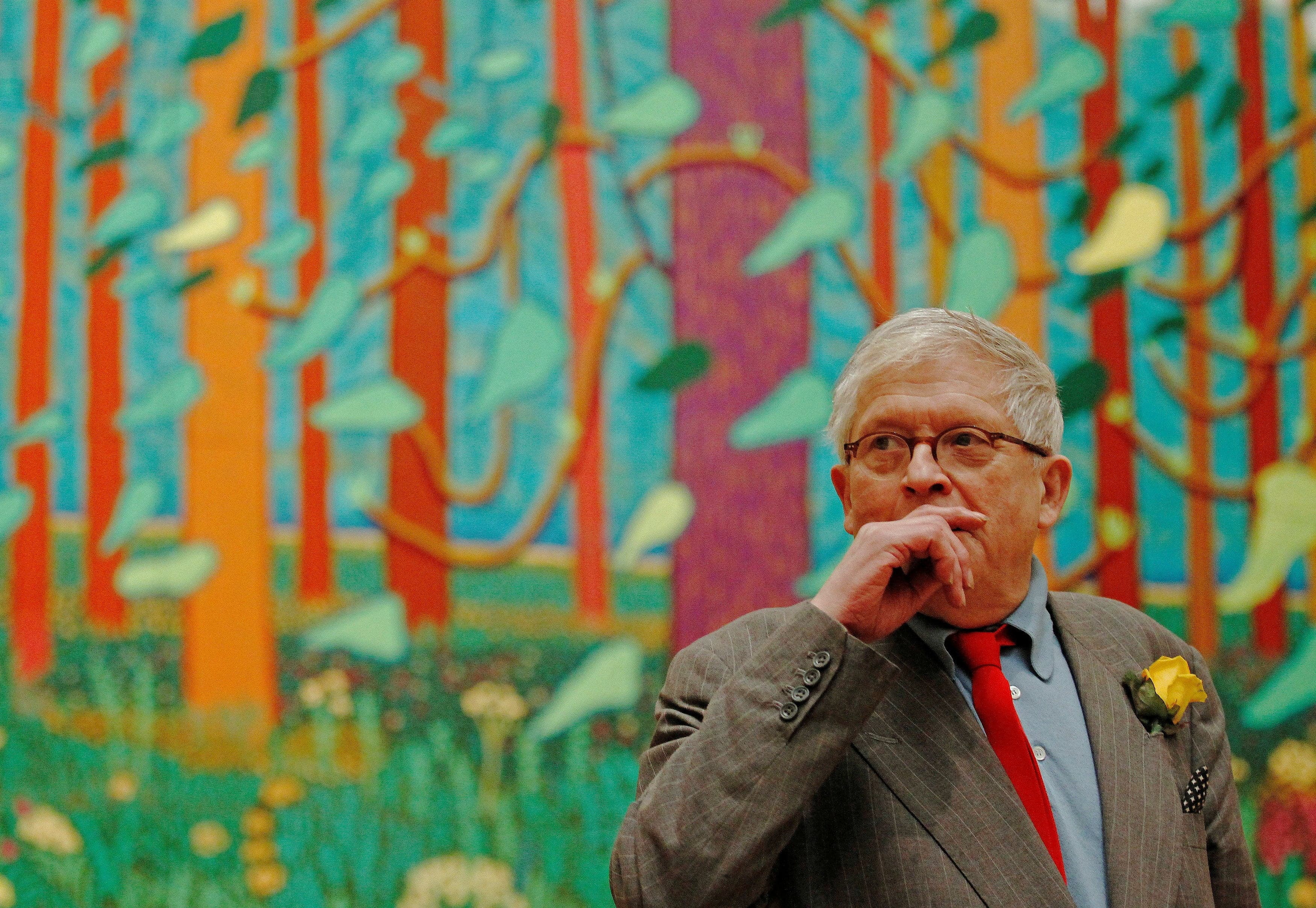 David Hockney, dernière superstar de la peinture contemporaine