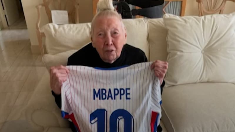 Coupe du monde 2026: "Mbappé m'a dit que son maillot coûterait beaucoup d'argent", Shirley, 96 ans, vit dans l'hôtel des Bleus à Boston
