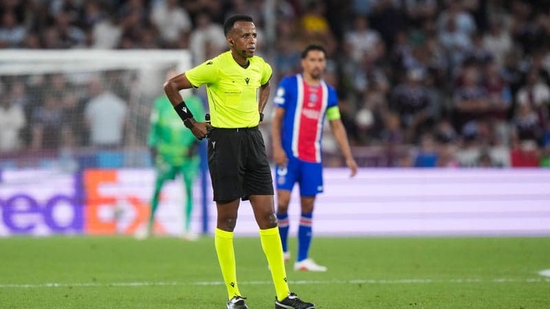 PSG-Aston Villa: "C'était ma Coupe du monde", l'arbitre somalien Omar Artan remercie l'UEFA après son été agité