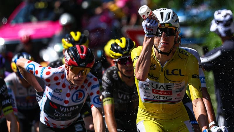 Tour de France 2026: entre chaleur extrême et rythme d'enfer, le peloton a vécu "une journée folle et brutale"