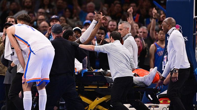NBA: "Tout le monde éprouve de l'empathie", l'effroyable blessure de Jalen Williams, évacué sur civière