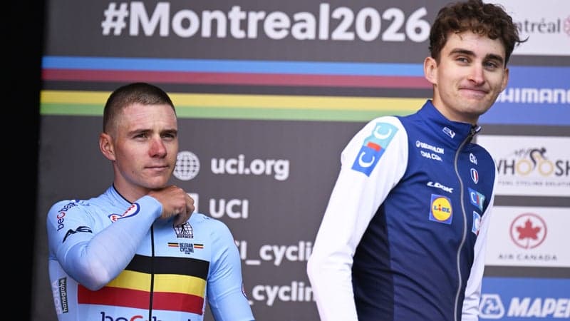 Mondiaux de cyclisme: "Pour gagner, il doit arriver seul", Evenepoel met une grosse pression sur Seixas