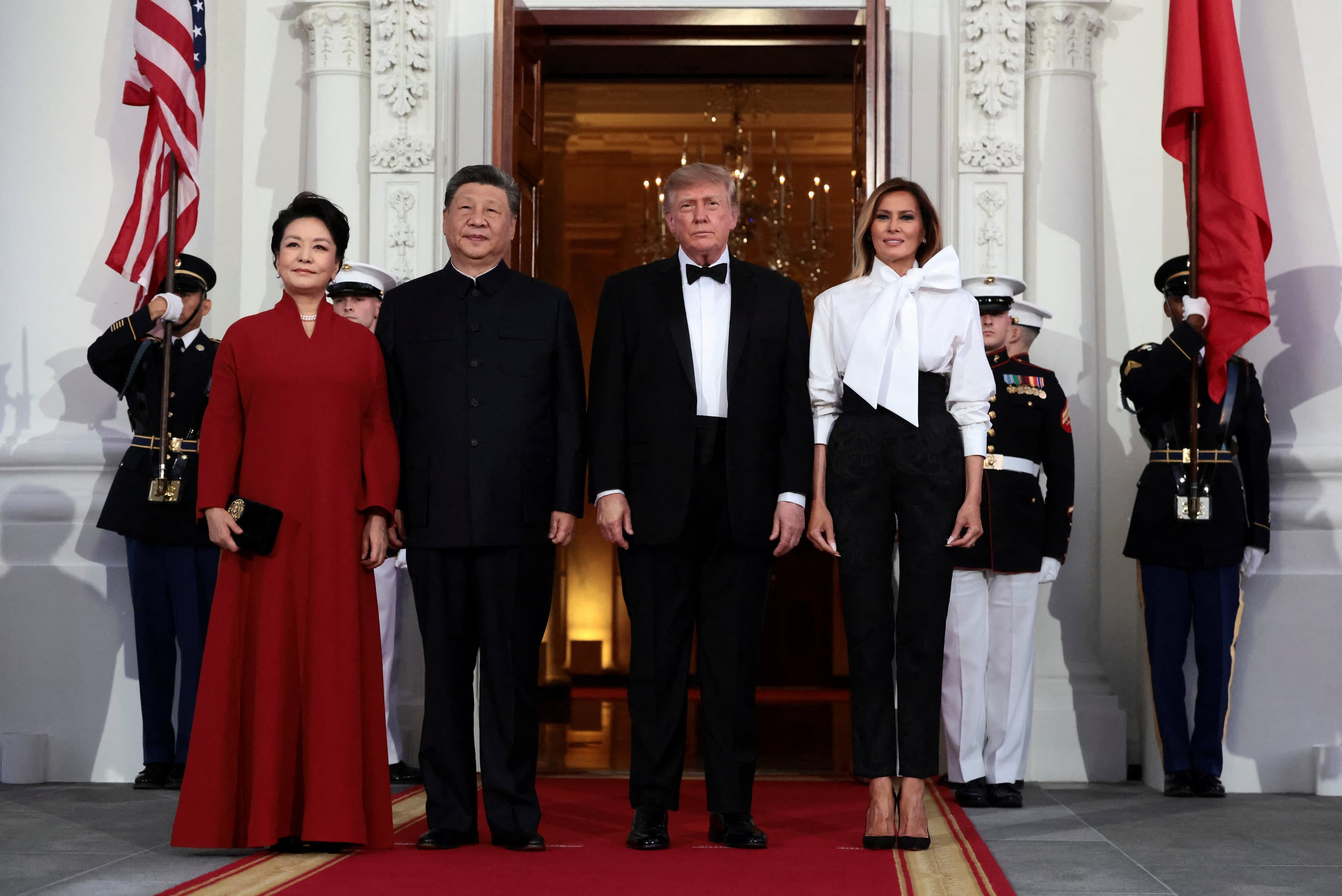 Xi Jinping à la Maison-Blanche : un dîner en grande pompe, mais pas d'avancée majeure