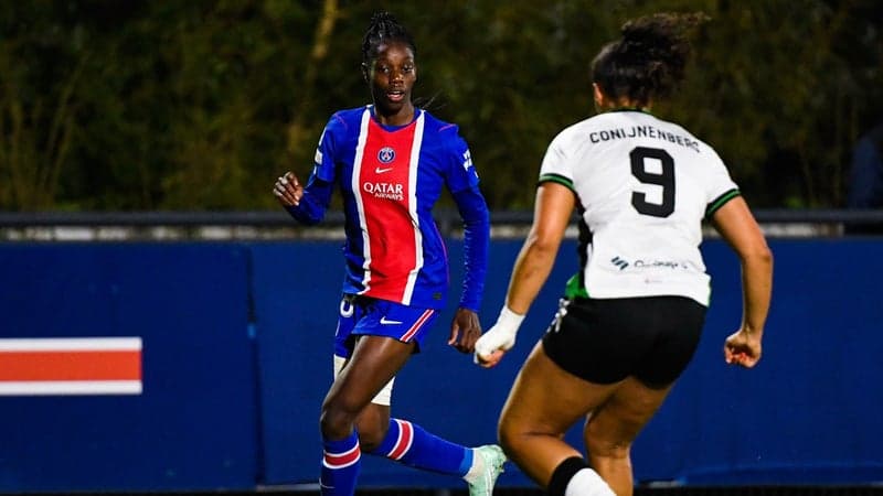 Ligue des champions féminine: le PSG se régale enfin face à Louvain