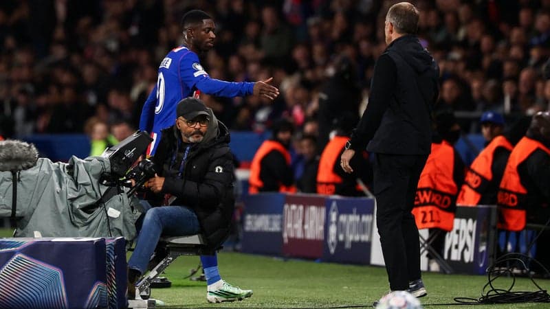 PSG-Barça: coup dur pour Ousmane Dembélé, touché à une cuisse et obligé de sortir