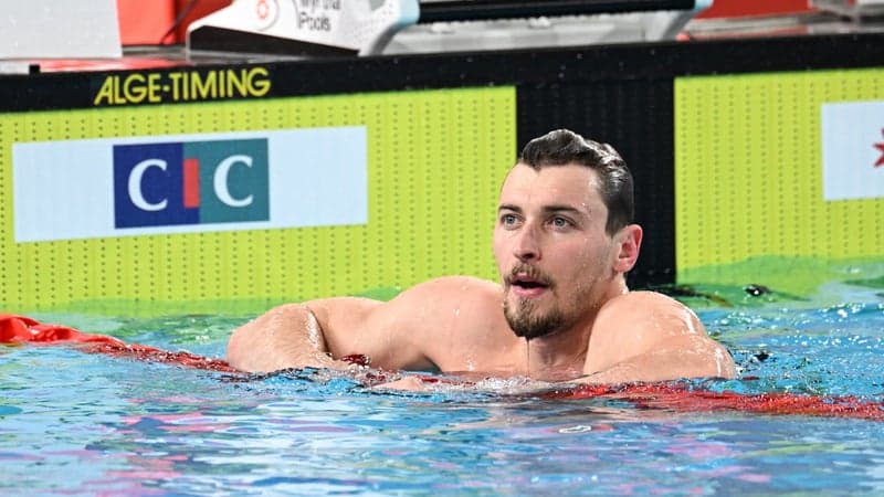 "Si je me présente sur une course, c’est pour gagner": Maxime Grousset ambitieux aux championnats d'Europe de natation après sa fracture au pied