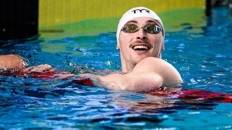 Championnats d'Europe de natation: le temps canon de Maxime Grousset dès les séries du 50m papillon
