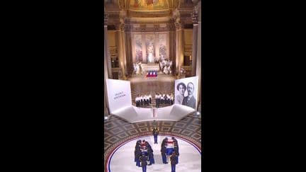 L'historien et résistant Marc Bloch fait son entrée au Panthéon avec son épouse.