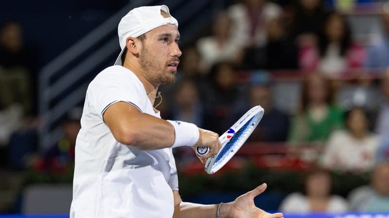 Tennis: le Français Kyrian Jacquet va franchir le mur du 100 à son tour