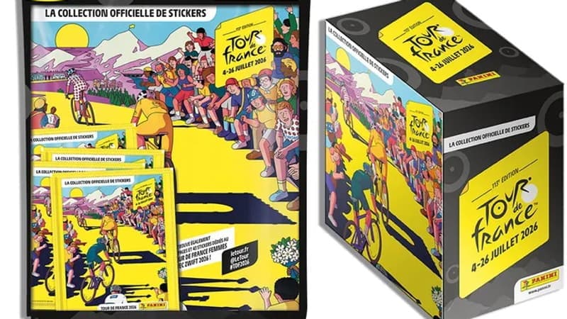 A gagner votre album Panini Tour de France 2026