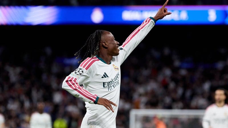 Real Madrid-Leipzig: la volée extraordinaire de Diomandé, son premier but en Ligue des champions