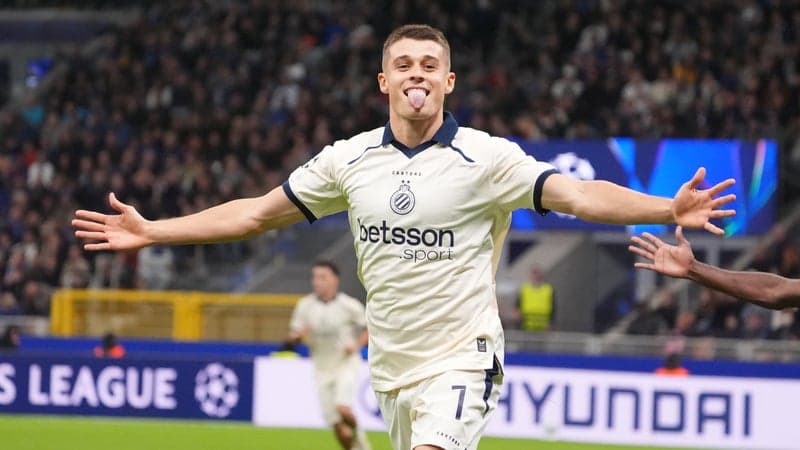 Recalé en Italie, "exilé" en Allemagne puis en Belgique... la cinglante revanche de Nicolo Tresoldi, auteur d'un triplé contre l'Inter Milan